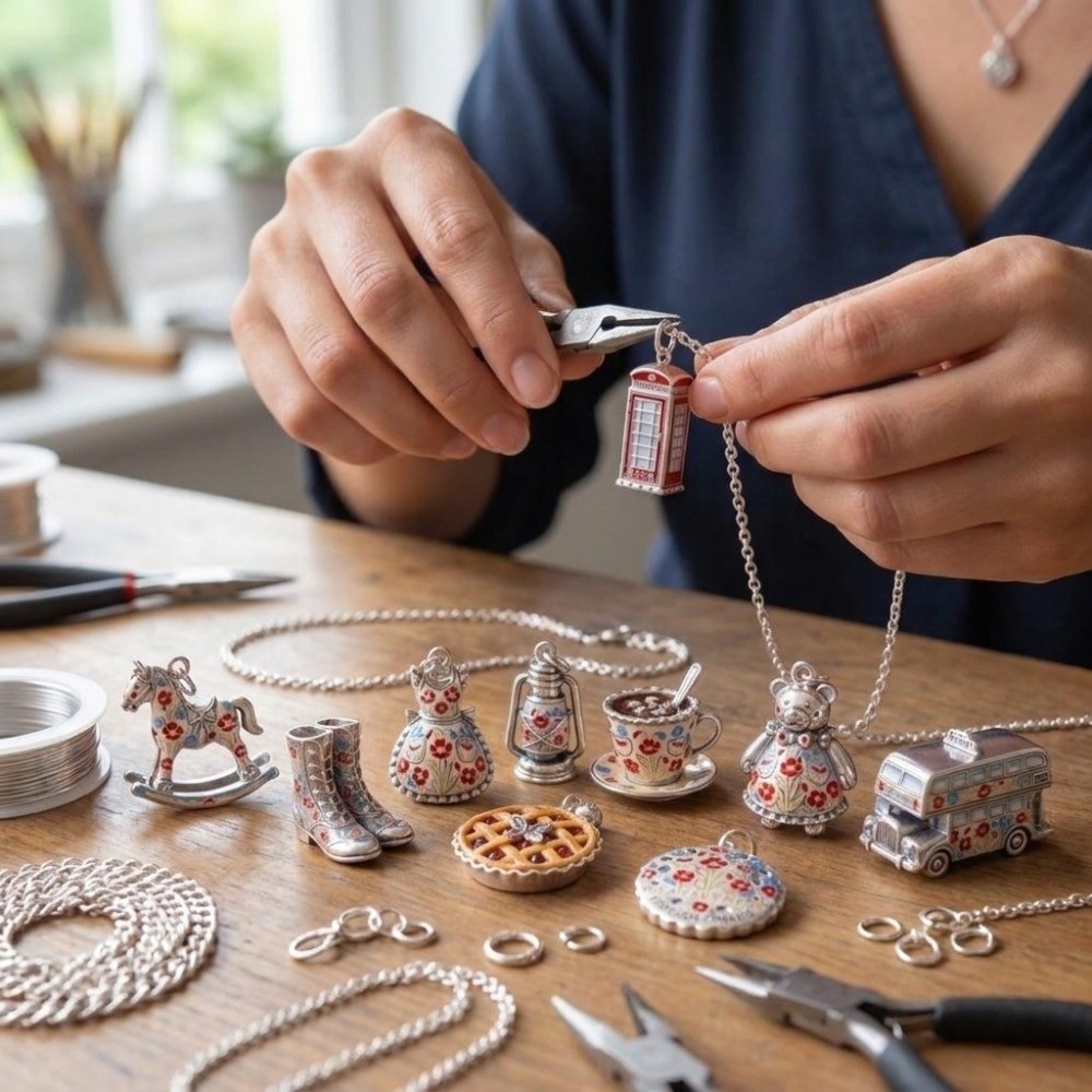 Jewelry Making London - Милые подвески из нержавеющей стали в