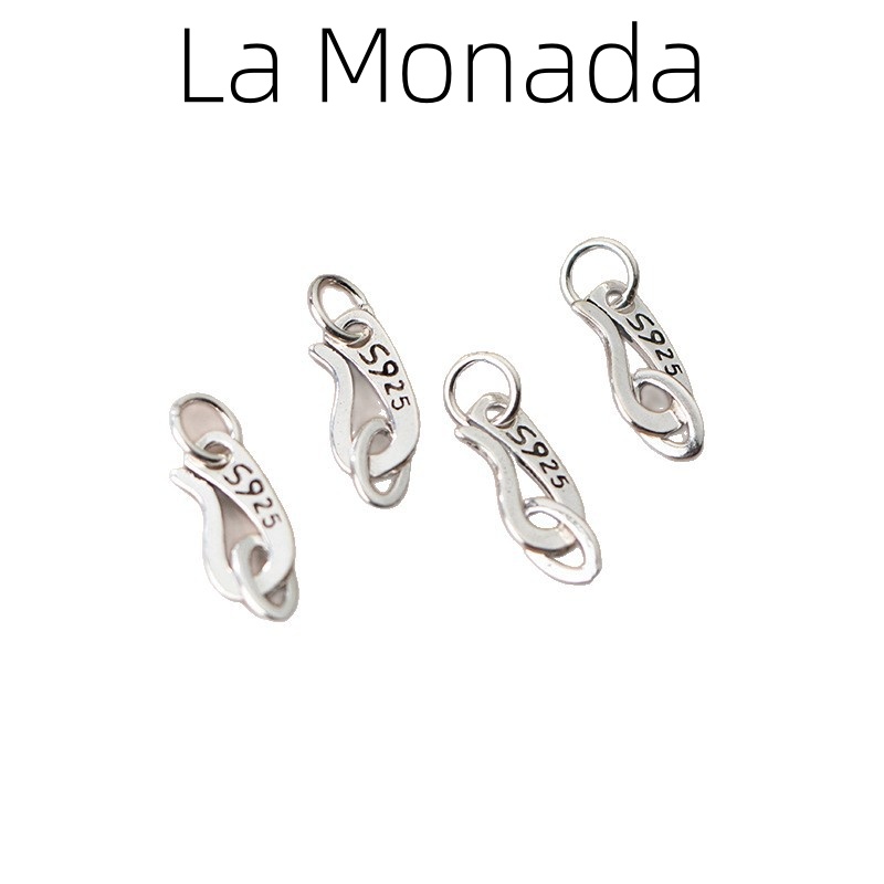 Jewelry Making In La - Соединители-застежки S-образной формы из стерлингового серебра