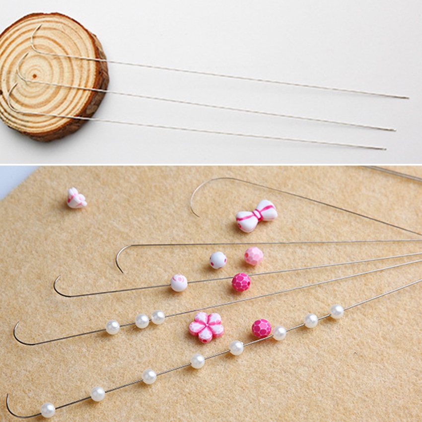 Jewelry Making Drill - Изогнутые иглы из нержавеющей стали для