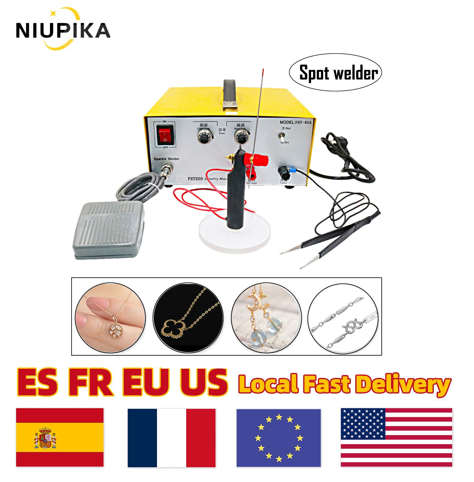 Аппарат для точечной сварки NI – обзор и цена Jewelry Making Machines