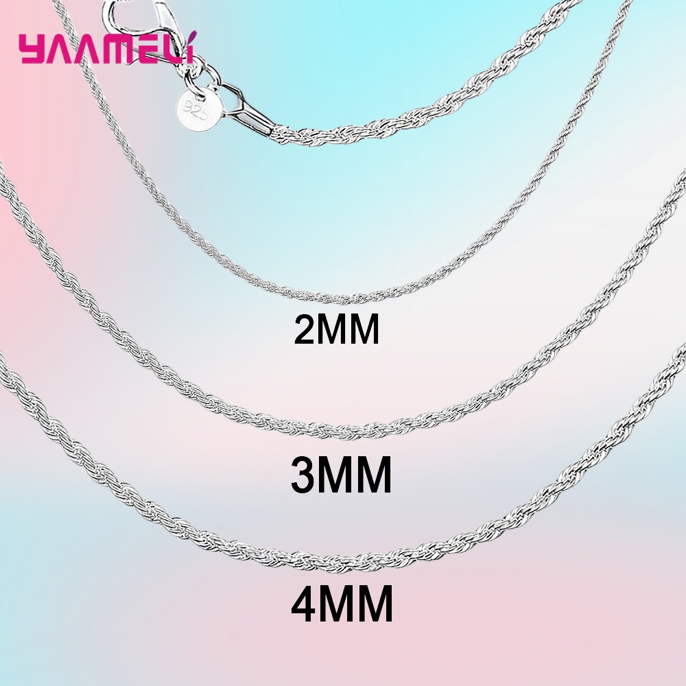 Цепочка из настоящего чистого  – обзор и цена Lobster Clasp Silver