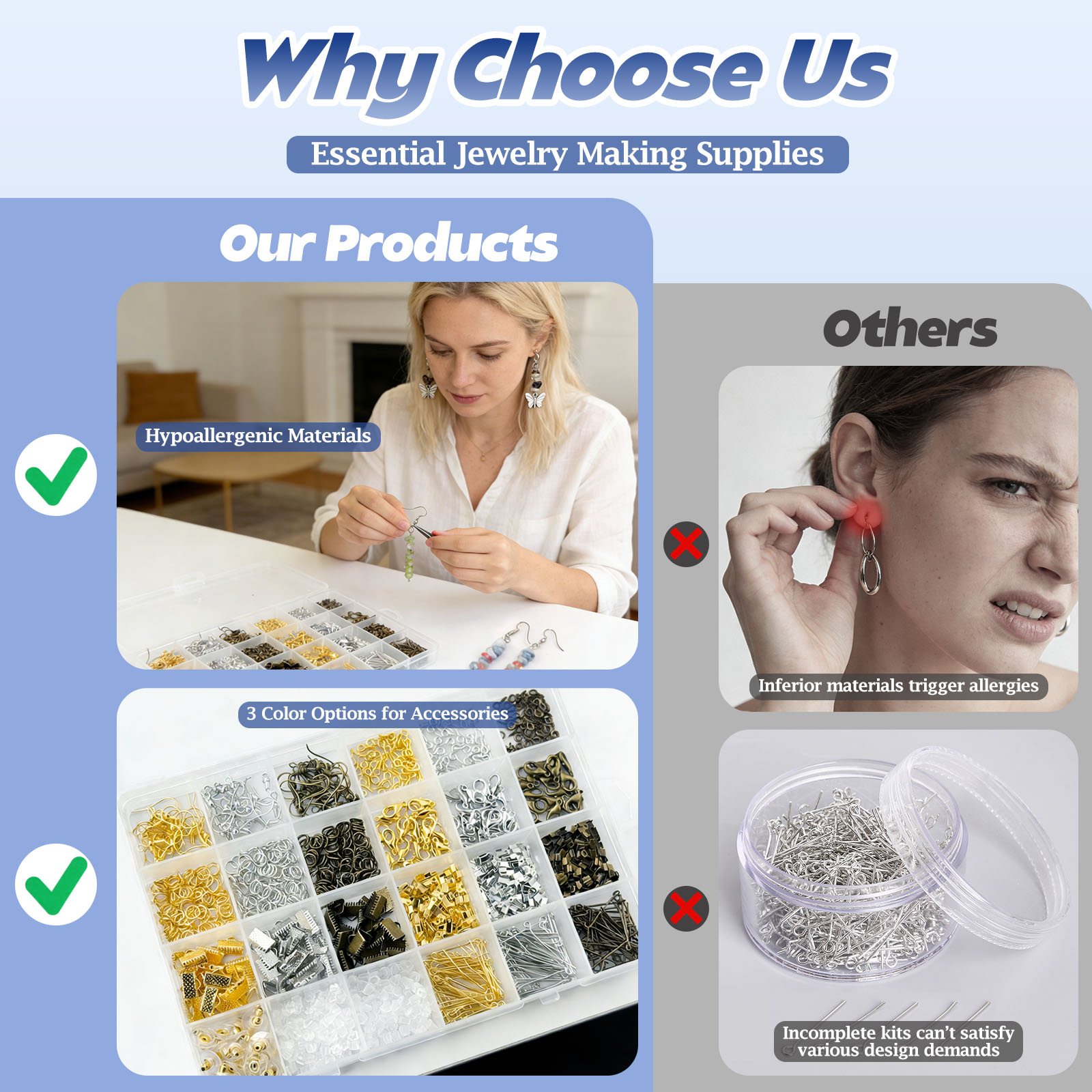Набор для изготовления гипоалл – обзор и цена Jewelry Making At Home