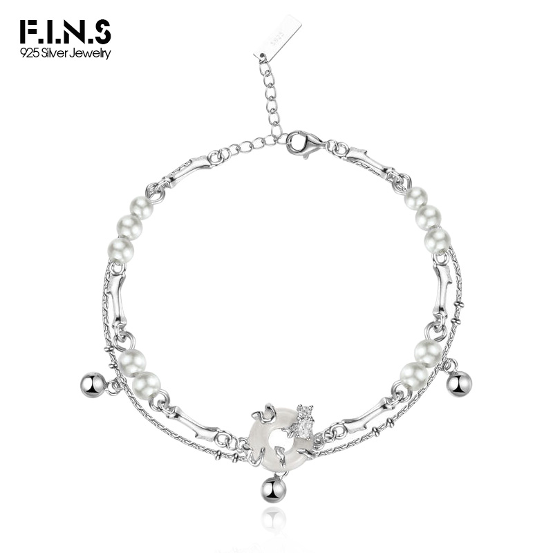 F.I.N.S настоящий браслет из с – обзор и цена Lobster Clasp Silver