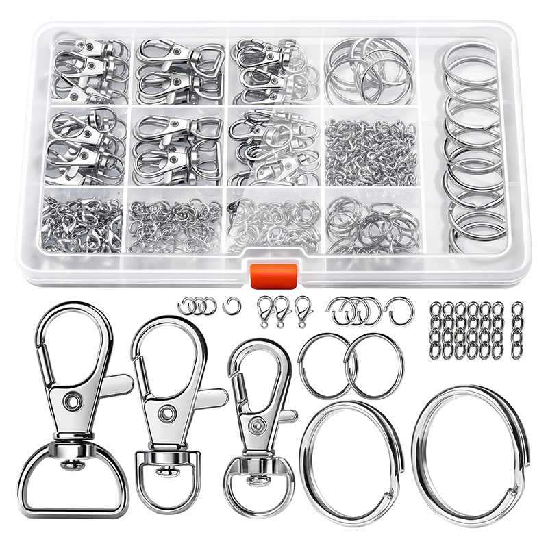 265 шт. комплект металлических – обзор и цена Lobster Clasp Silver